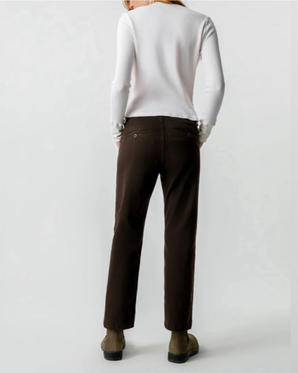 AMO Easy Trouser - Espresso
