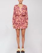 A.L.C. Callie Dress - Coral/Iris