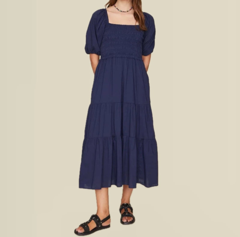 Xirena Chiara Dress - Navy