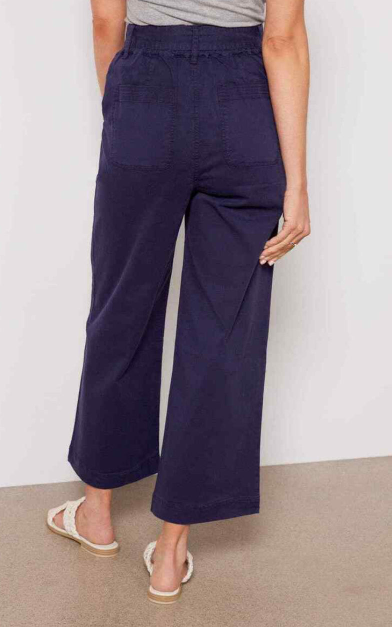 Michael Stars Kenya High Rise Wide Leg Pant - Ink