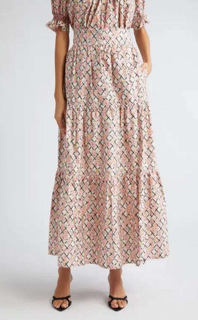 Loretta Caponi Nuvola Skirt - Pergola Of Roses