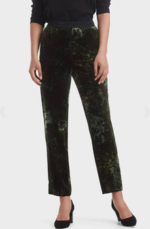 Marc Cain Forest Velvet Pant - Green