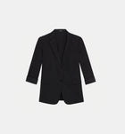 Theory Black Relaxed Blazer - Good Linen