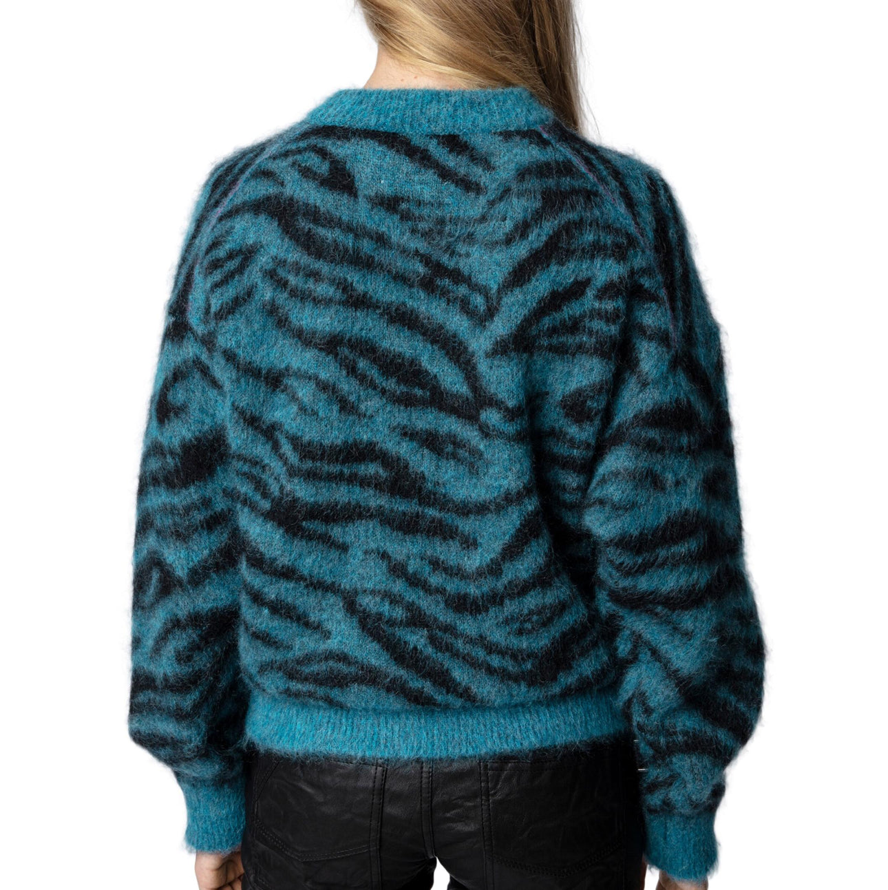 Zadig & Voltaire Rita Tiger Mohair-Blend Sweater