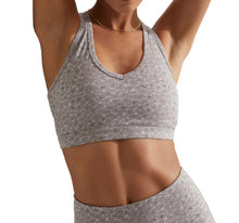 Varley Lets Move Park Bra - Taupe Cluster Leopard
