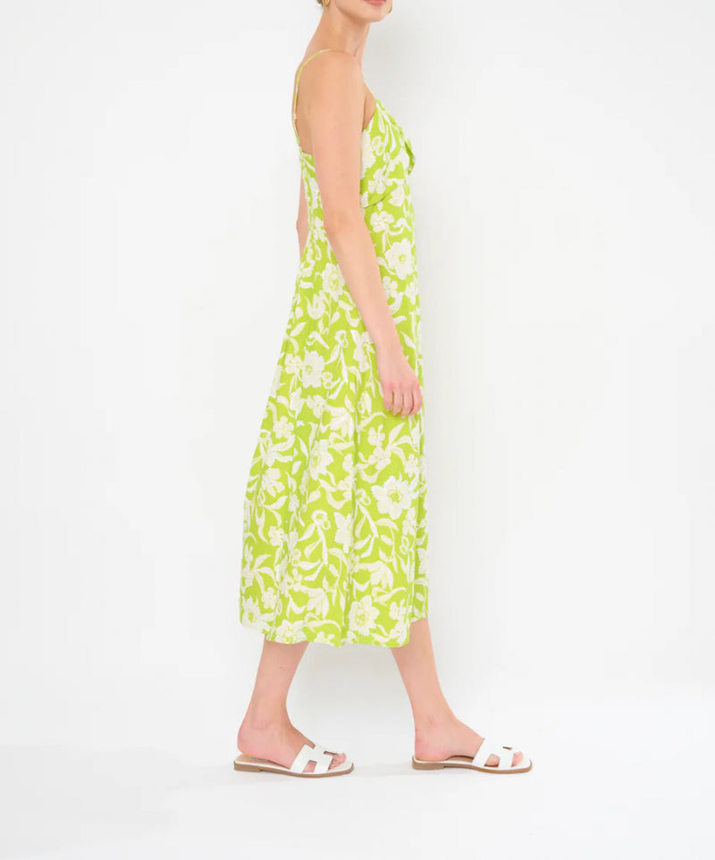 Flora Bea Kienna Dress - Cultured Pearl Green