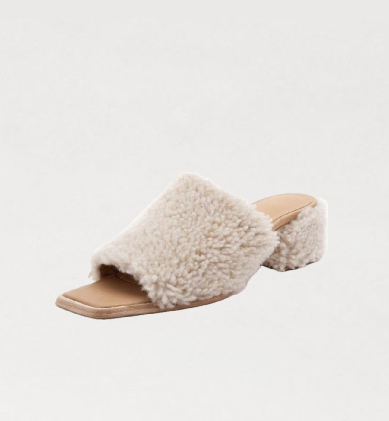 WAL & PAI Itasca Shearling Mule - Natural