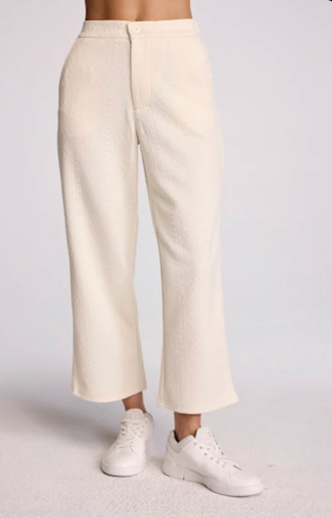 sundays Textured Zen Pant - Cream