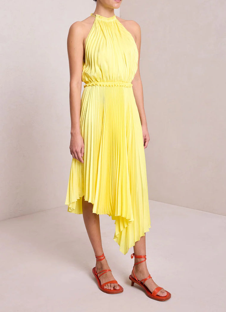 A.L.C. Claudia Dress - Bright Yellow