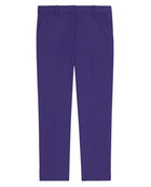 Theory Treeca Cropped Wool Pants - Blue Iris