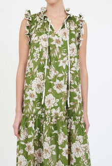 Christy Lynn Camila Dress - Green Magnolia