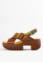 4CCCCEES Pila Juno Sandal - Brown