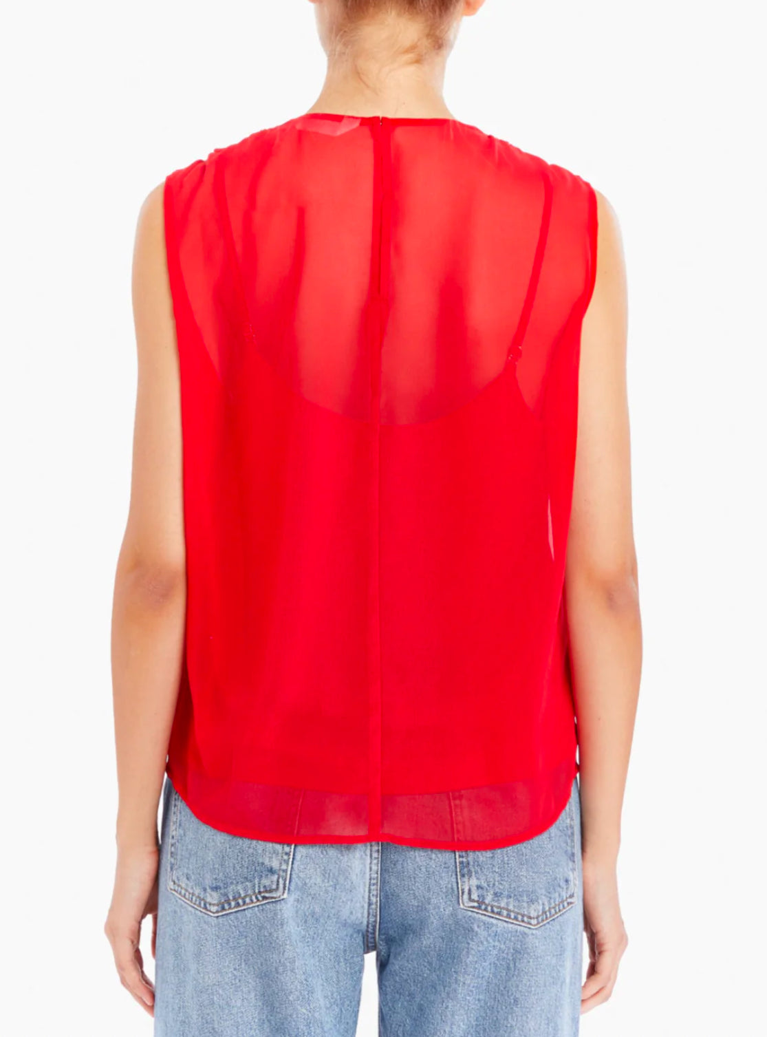 Amanda Uprichard Scala Top - Red