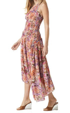 MISA Los Angeles Lydia Dress - Sunset Blooms