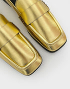 Beatrice b. Metallic Loafer - Gold