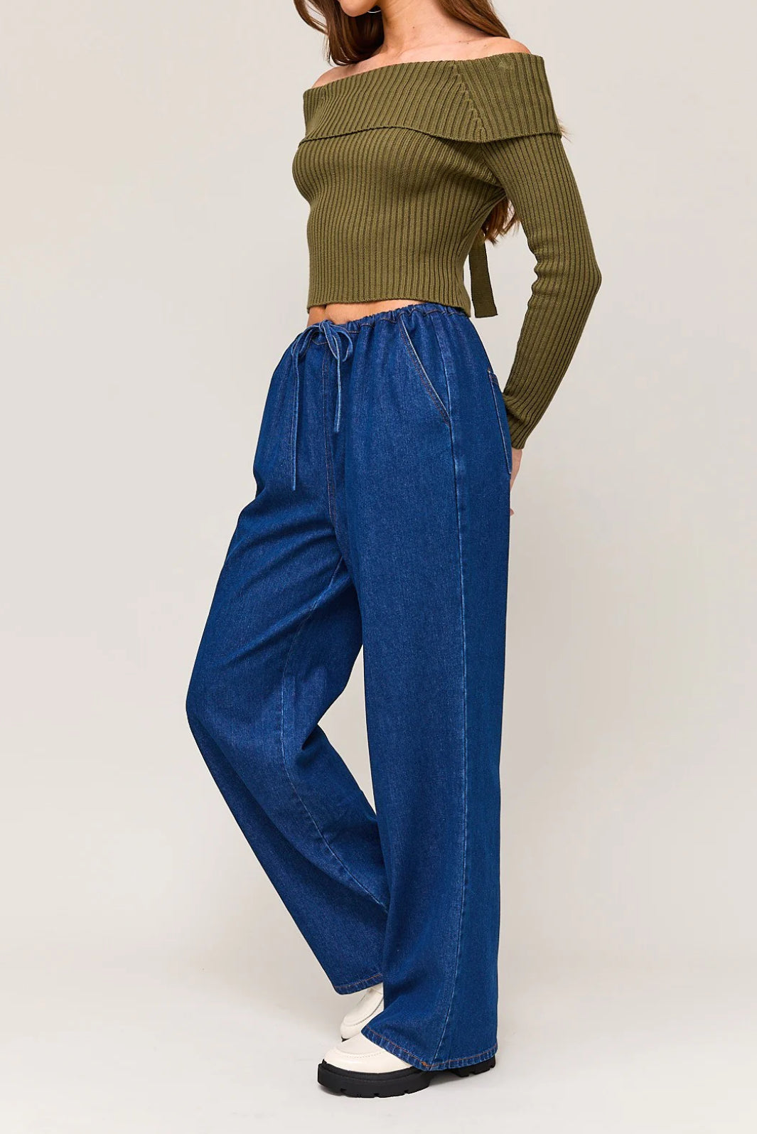 Le Lis Rosie Denim Pants