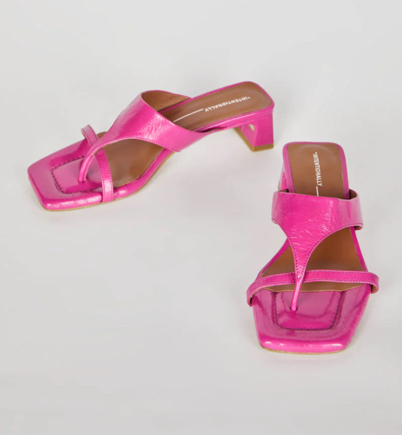 Intentionally Blank Flume Heeled Sandal - Flamingo