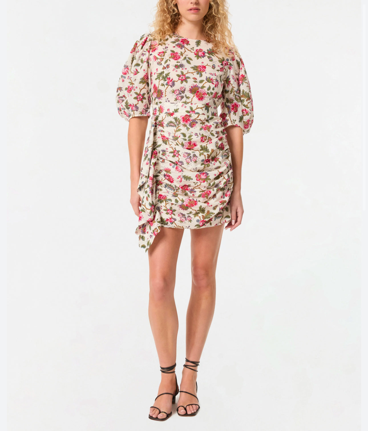 RHODE Pia Dress - Macadamia Morlaix Fleur