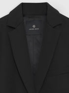 Anine Bing Quinn Midweight Blazer - Black