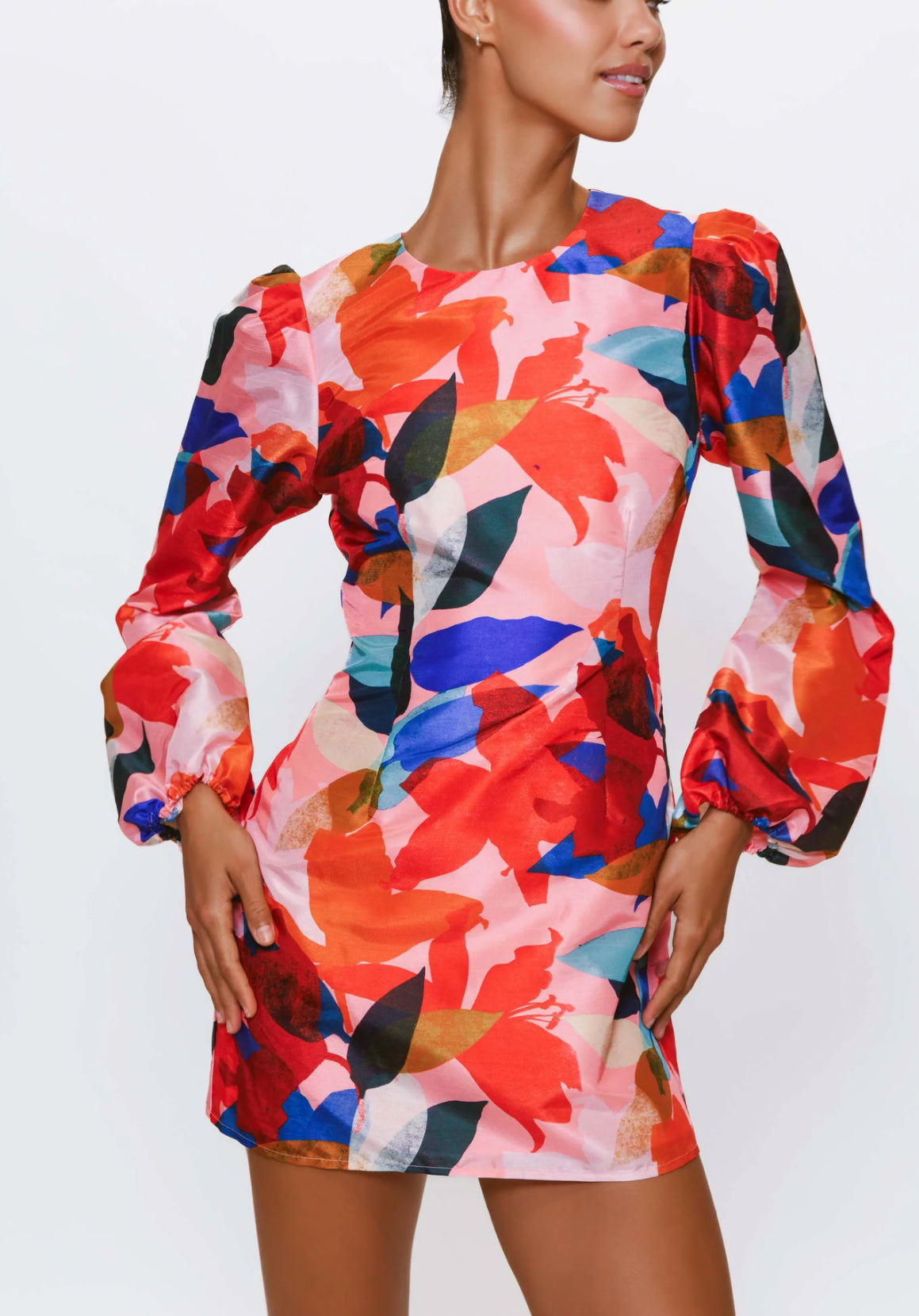 Hutch Carolyn Dress - Coral Papier Mache