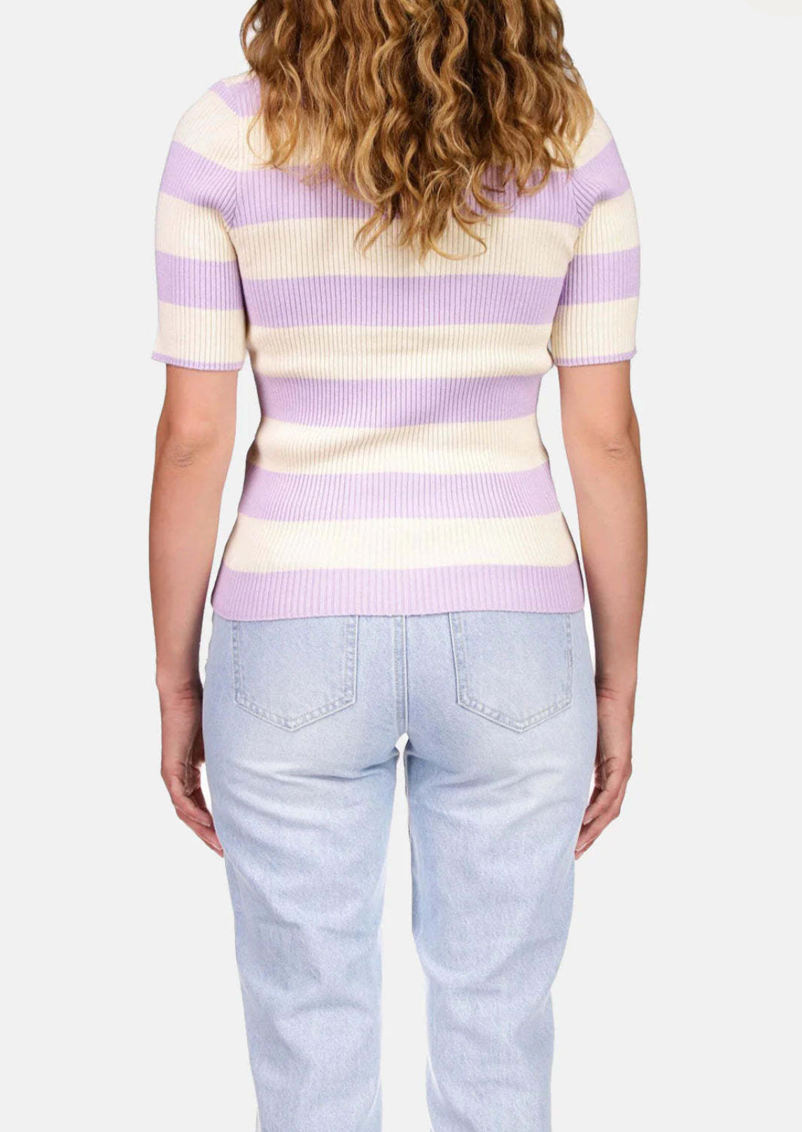 Sanctuary Prep Polo Rib Top - Washed Taffy