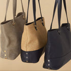 Hammitt ANDERSON Tote - Grey Natural/Brushed Gold