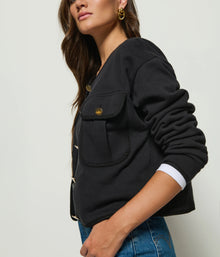 Nation Ltd Jordi Bomber - Jet Black