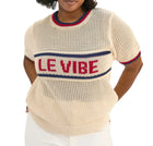 Clare V. Luc Knit Tee - Cream