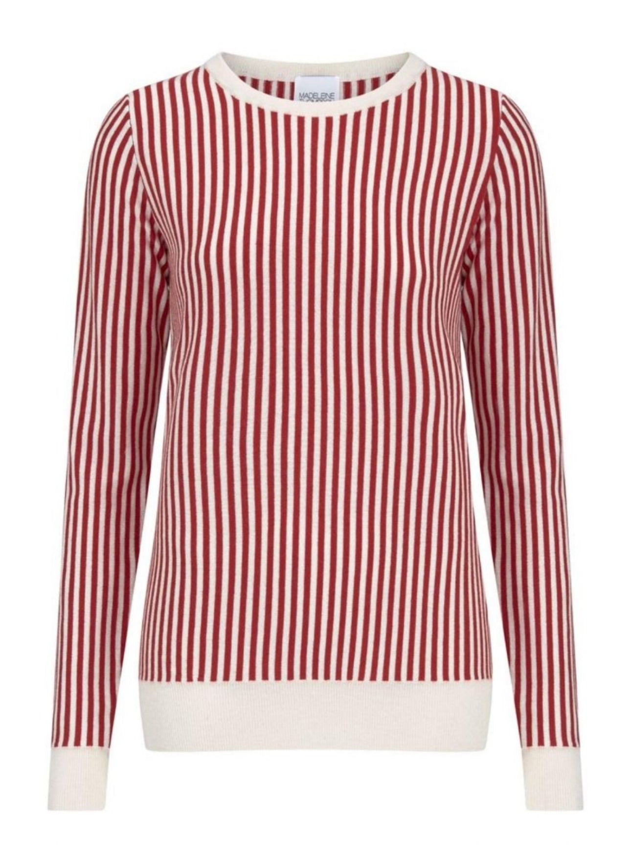 Madeline Thompson Blenheim Jumper - Cream/Red