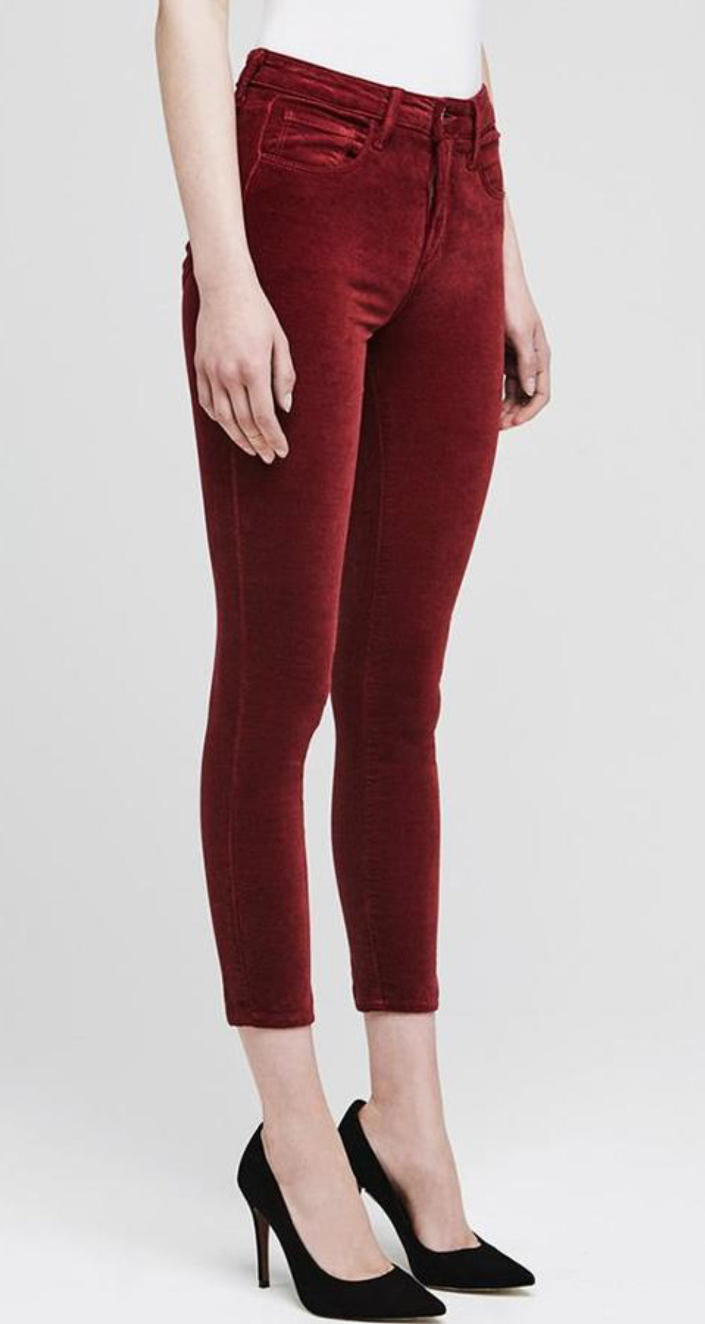 L’Agence Margot High Rise Skinny - Rhubarb