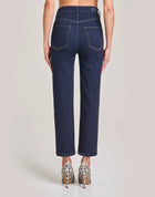 LE JEAN Sabine Straight Leg Jeans - Rinse