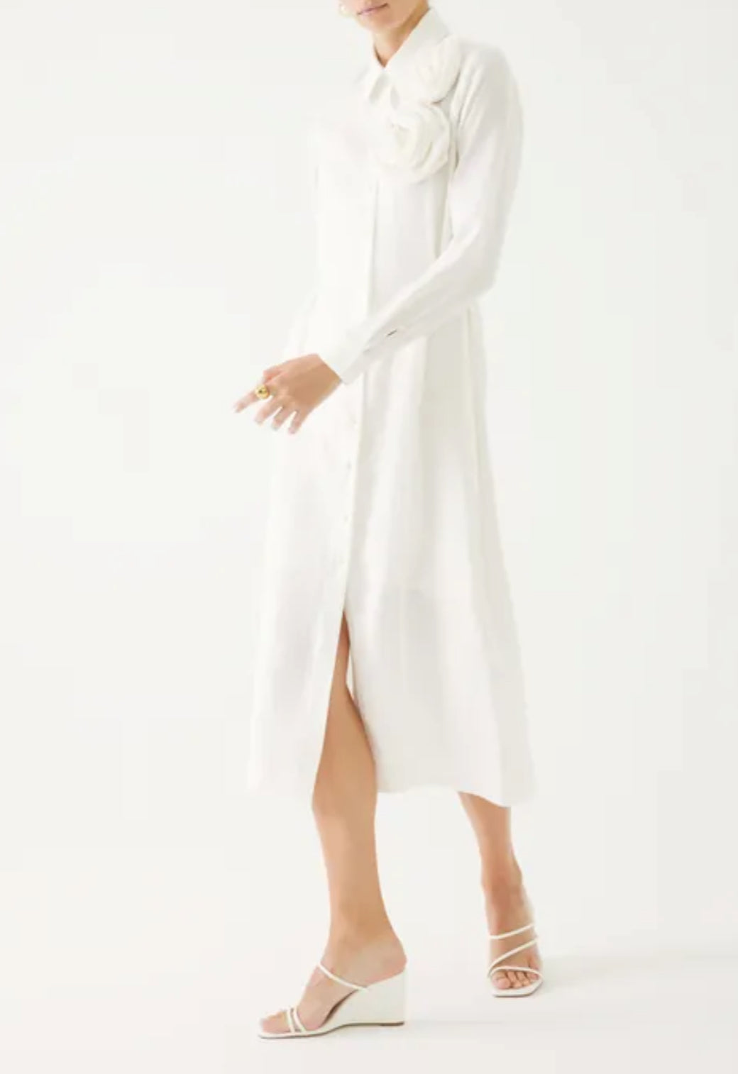 Exquise Valeria Dress - White