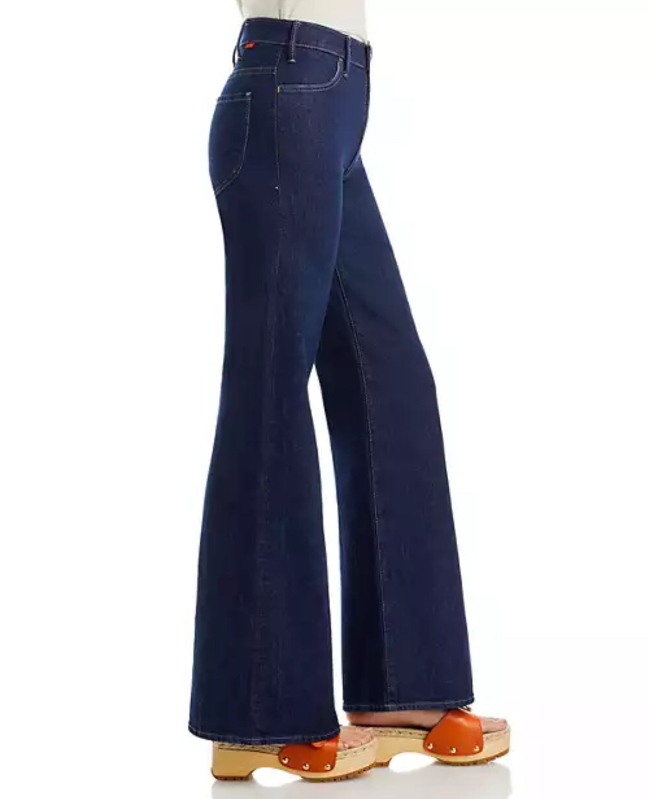 MOTHER The Hustler Roller Bonafi High Rise Wide Leg Jeans - Dude, Where Are My Jeans?