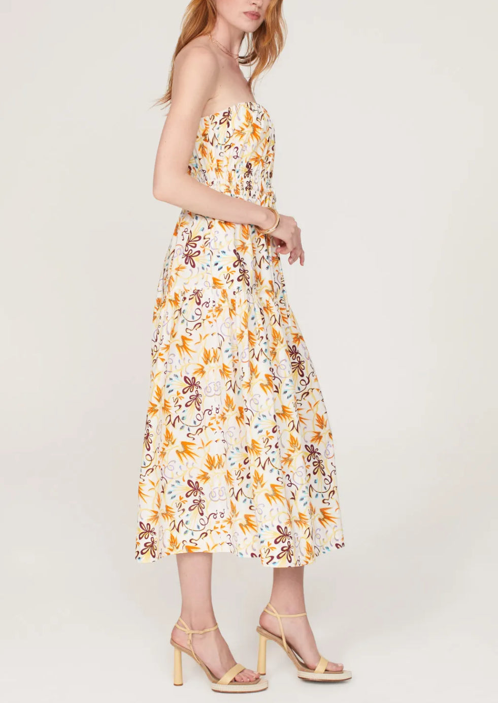 A.L.C. Clark Dress - White Multi