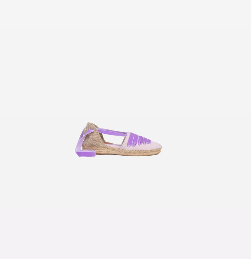 Penelope Chilvers Low Valenciana Dali Espadrille - Lilac