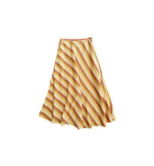 Christine Alcalay Christine Skirt - Tuscan Linen Stripe