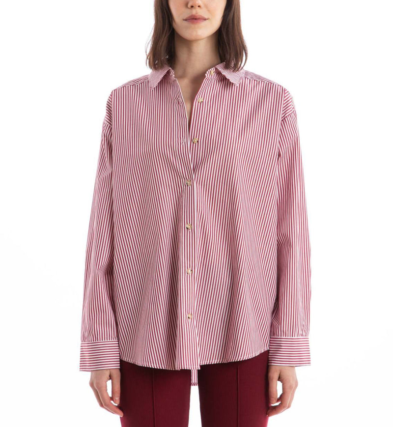 DONNI. Pop Shirt - Rouge Stripe