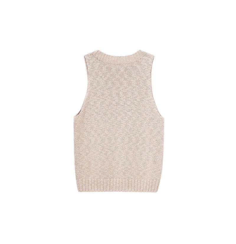Stateside Sweater Tank - Camel