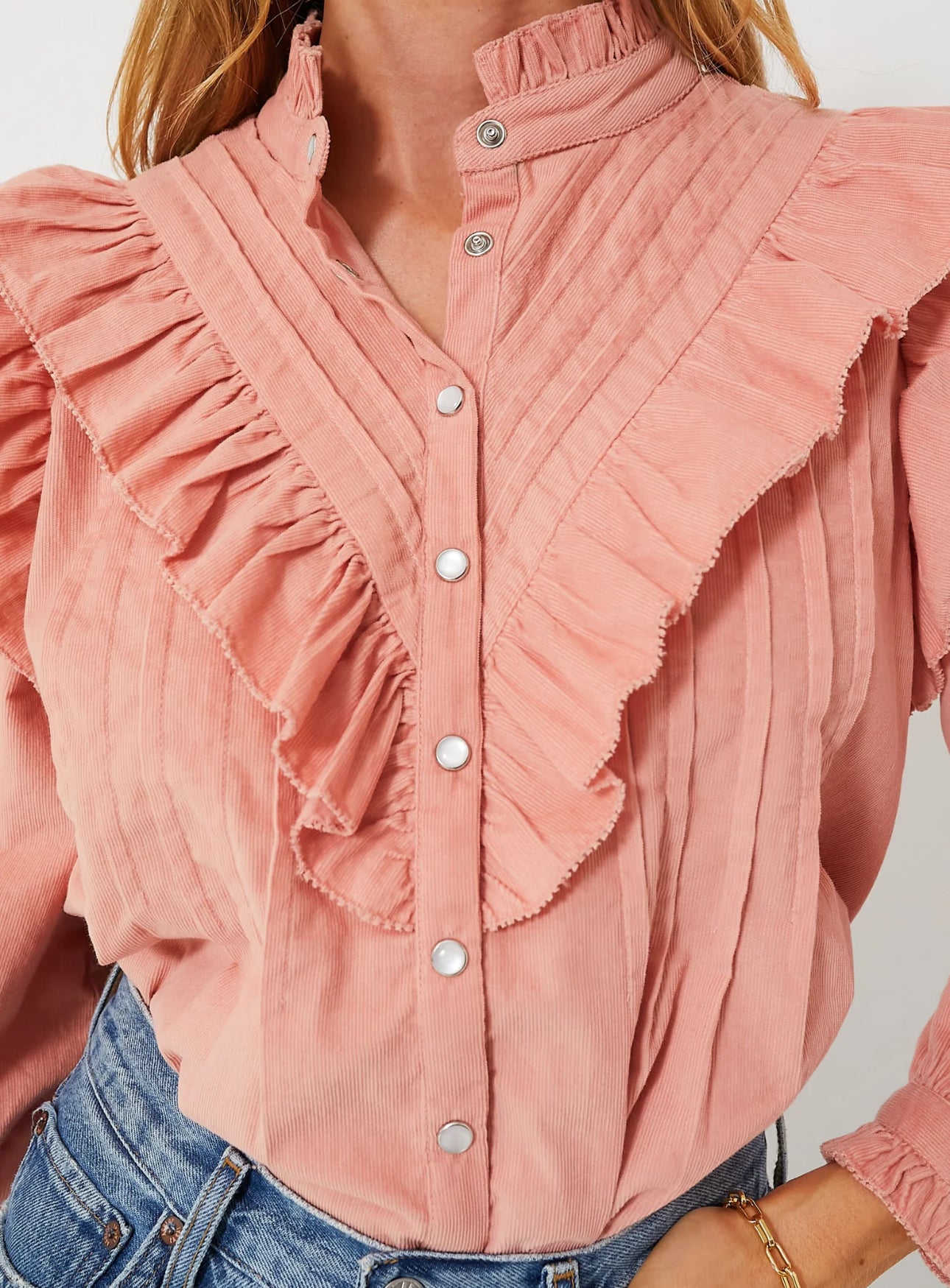 Love the Label Arlo Top - Dusty Pink