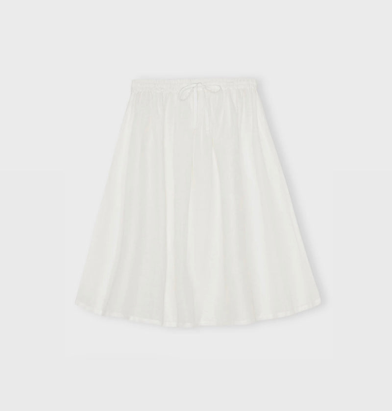 CARE BY ME Cecilie Skirt - White
