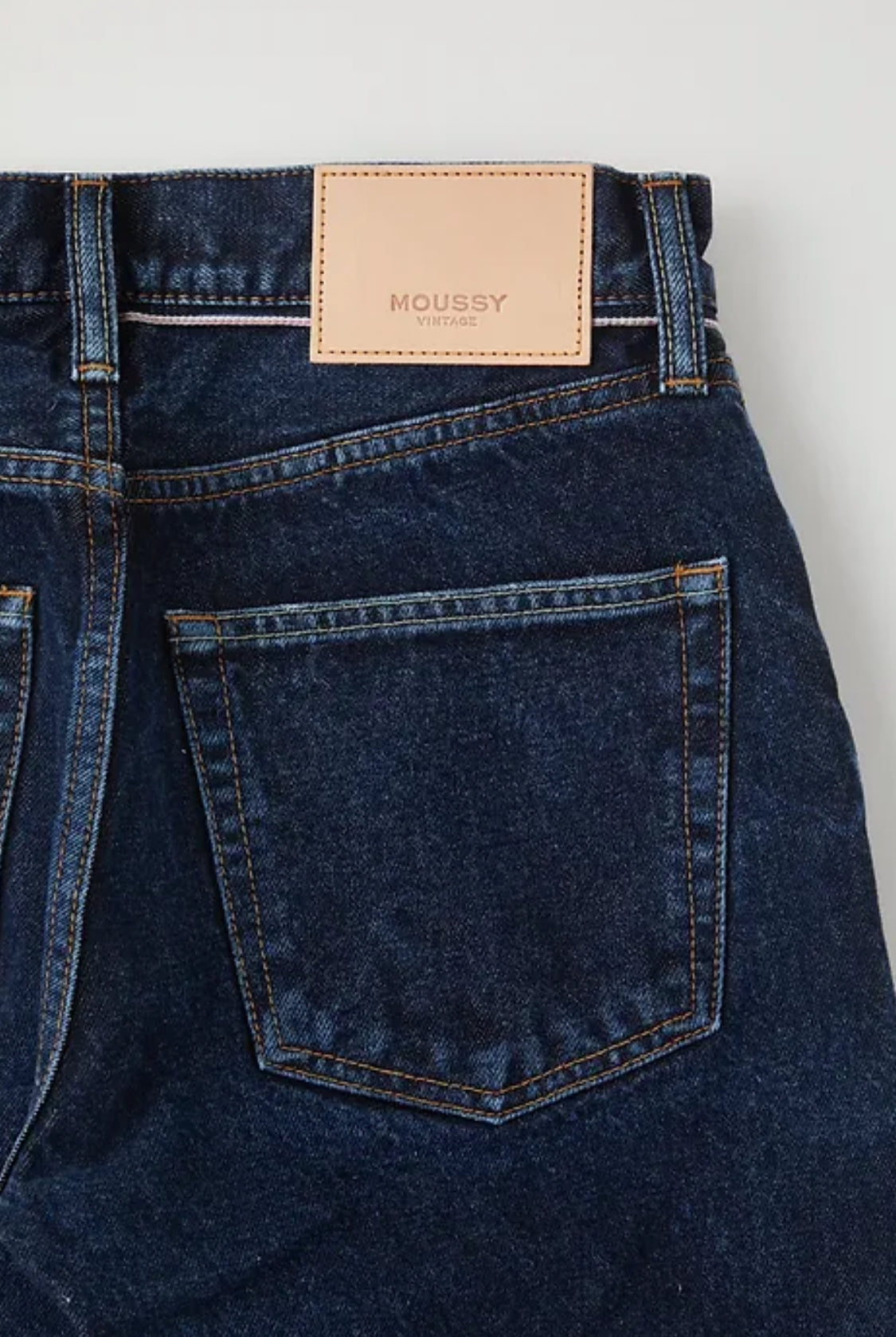 Moussy Vintage Moussy Vintage Inkster Straight Jean - Dark Blue