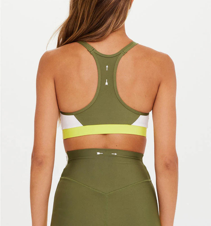 The Upside Beat Linda Bra - Khaki