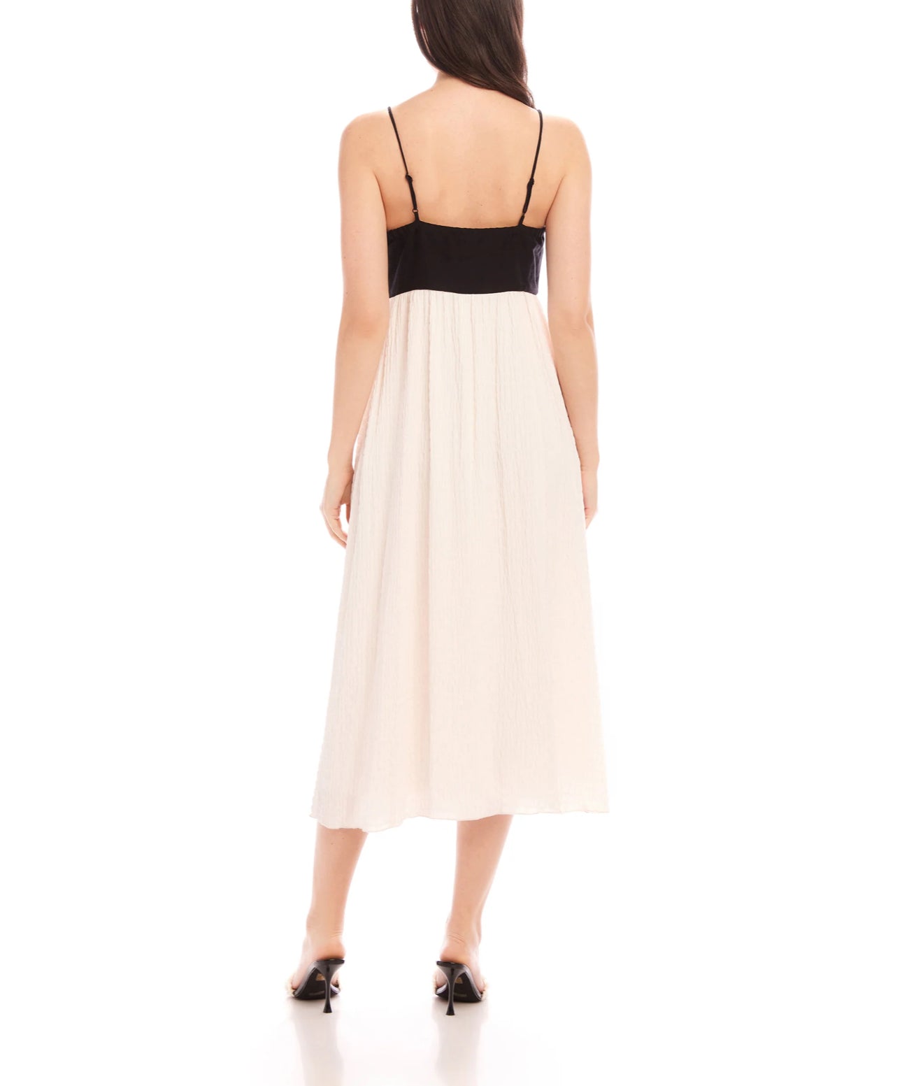 Fifteen Twenty Anetta Dress - Cream/Black