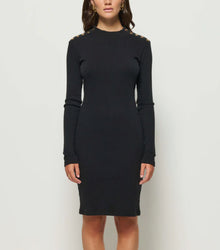 Nation Ltd Palmer Dress - Jet Black