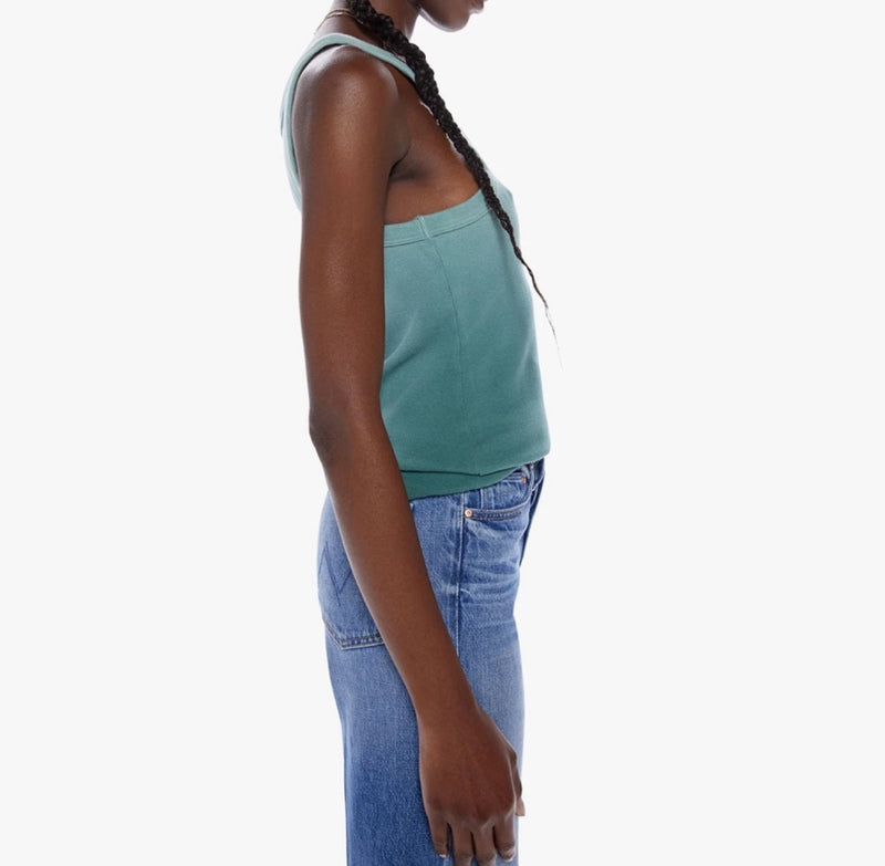 MOTHER The Chin Ups Tank - Cameo Green