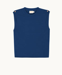 Nation Ltd Marina Muscle Tank - Deep Sea