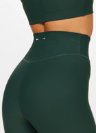 The Upside Peached 28" High Rise Pant - British Racing Green