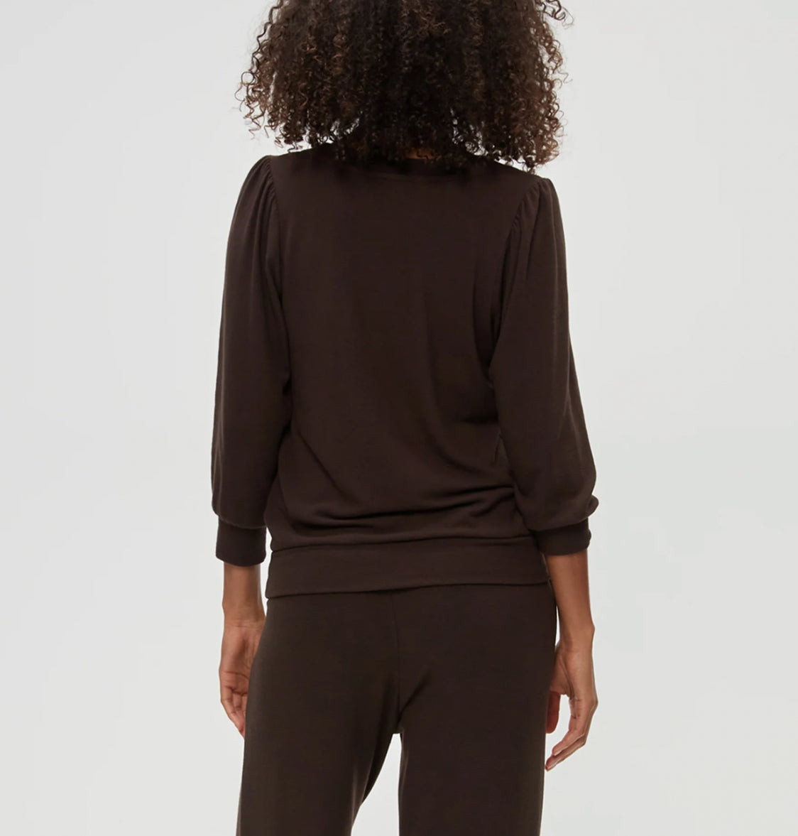 Michael Stars Gabriella V-Neck Top - Java