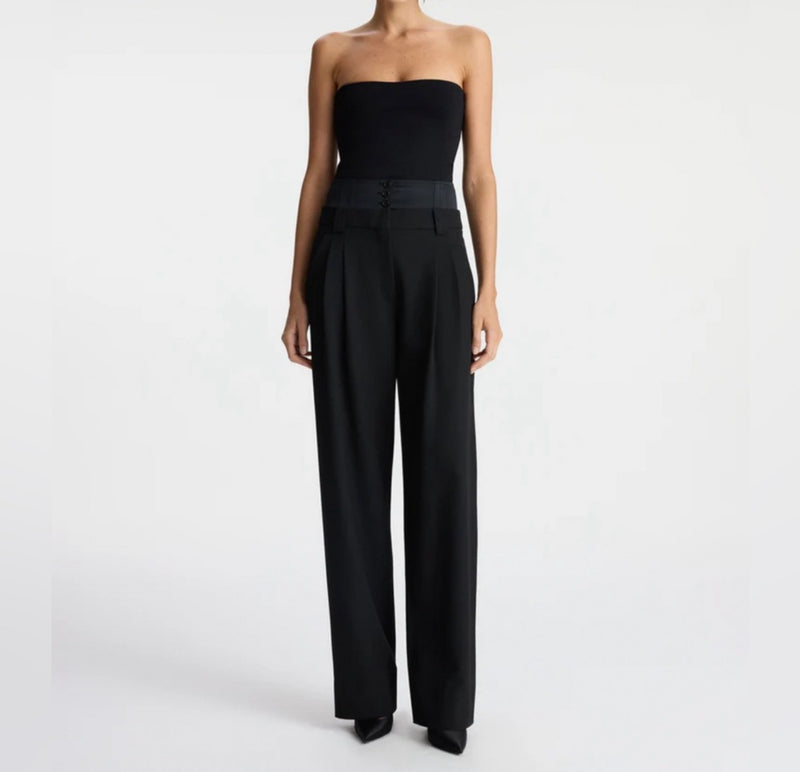 A.L.C Brady Satin Contrast Pant