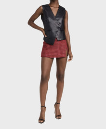 Amanda Uprichard Dale Skort - Durham Tweed